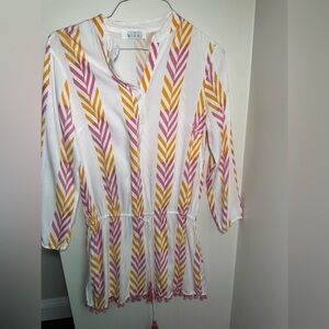 Bindi Women’s Multi-Color Swim Cover-Up Size Medium